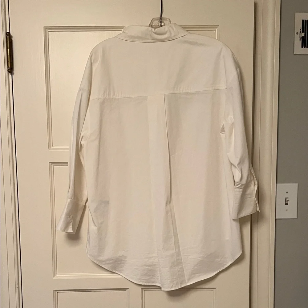Anine Bing Mika Shirt - White - Picture 2 of 9